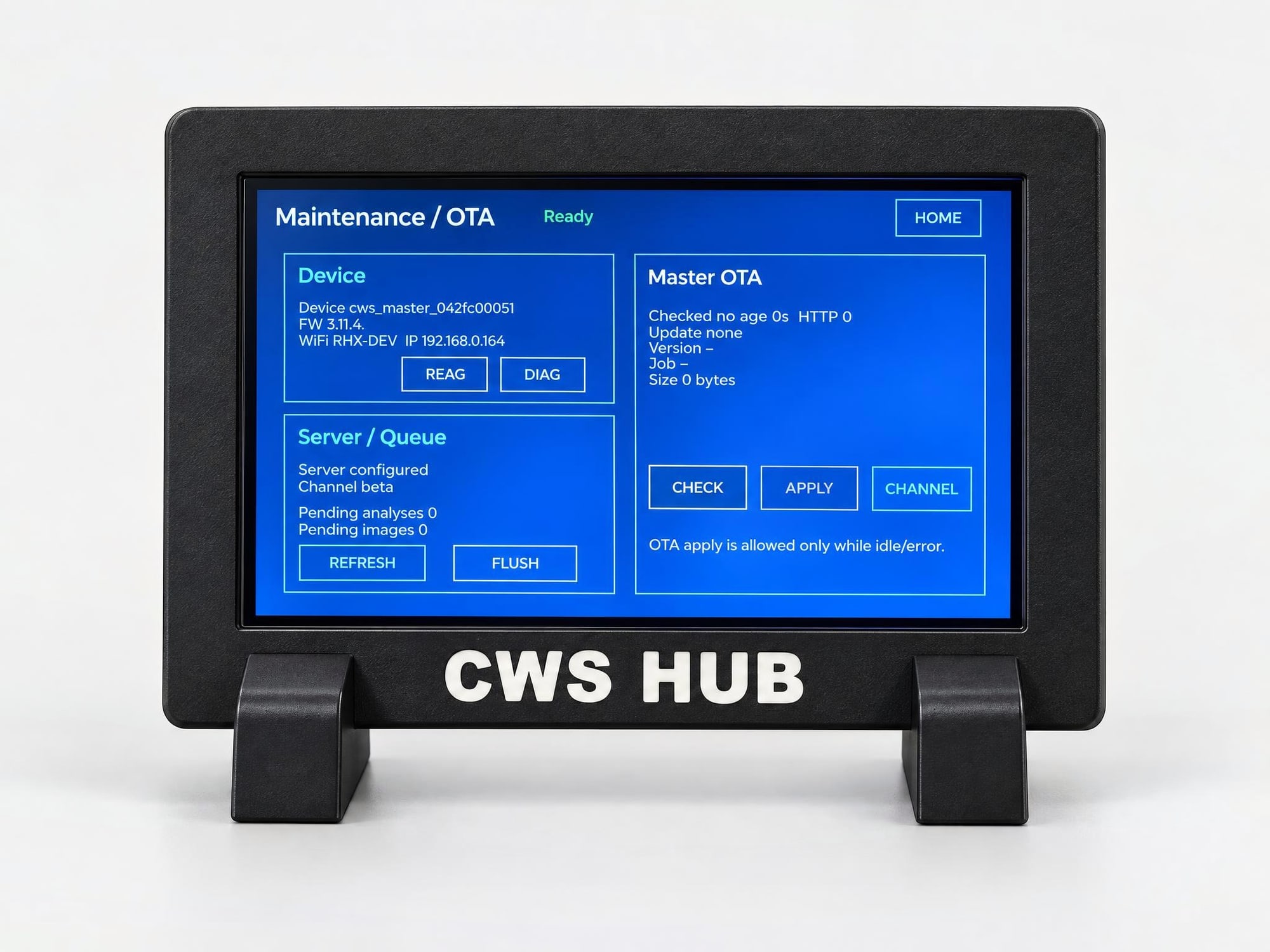 CWS HUB 정면
